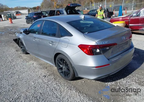 2022 Honda Civic Sport из США, поврежденный, VIN 2HGFE2F58NH577387